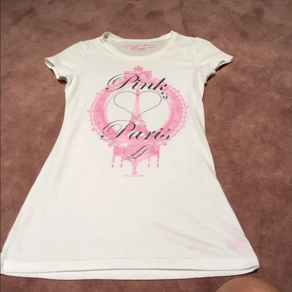Victoria’s Secrete white t-shirt - Picture 1 of 2